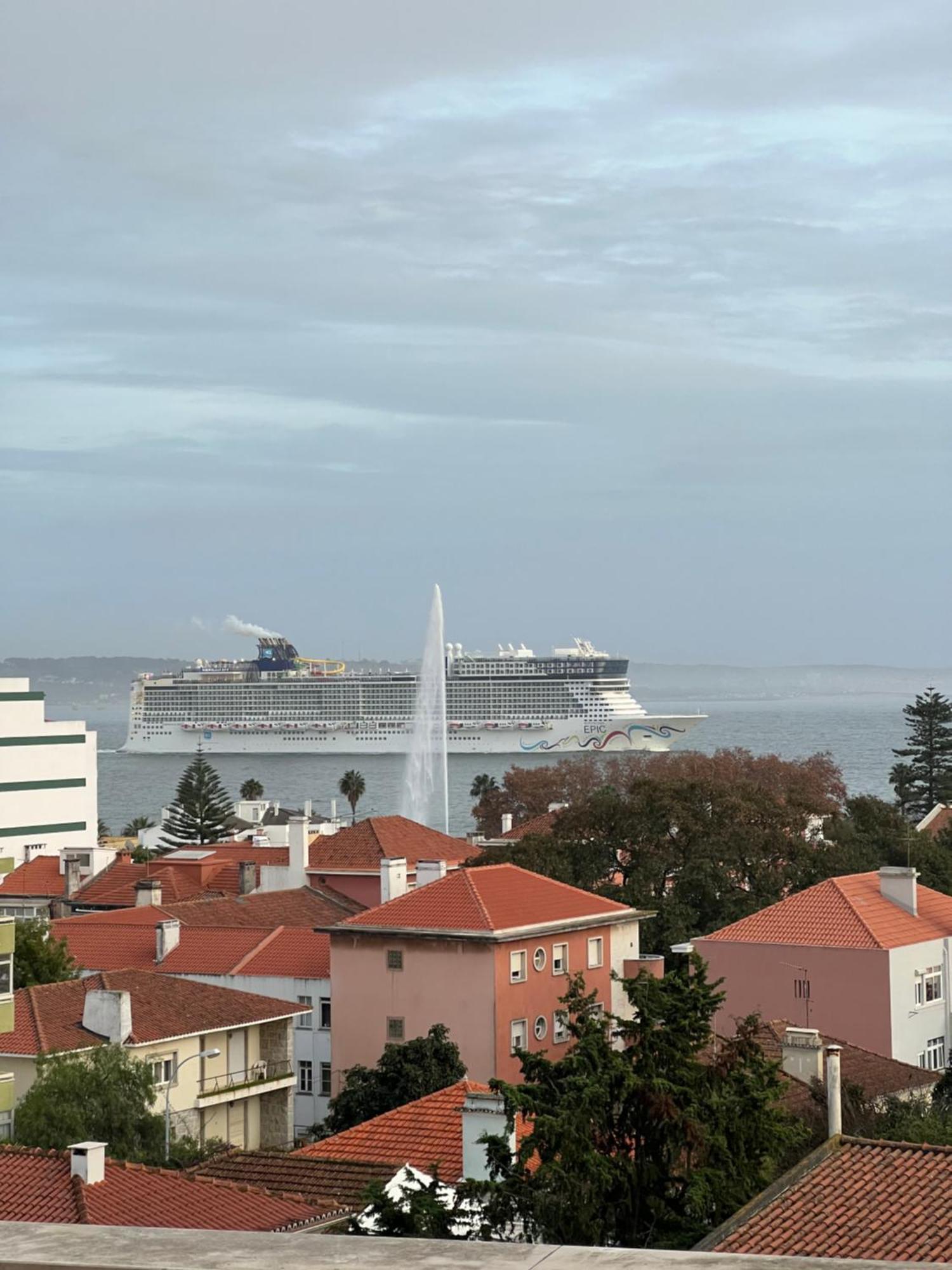 Top Sea View Lisboa - Apartment - 2Rooms ปาโซ ดิ อาร์โคส ภายนอก รูปภาพ