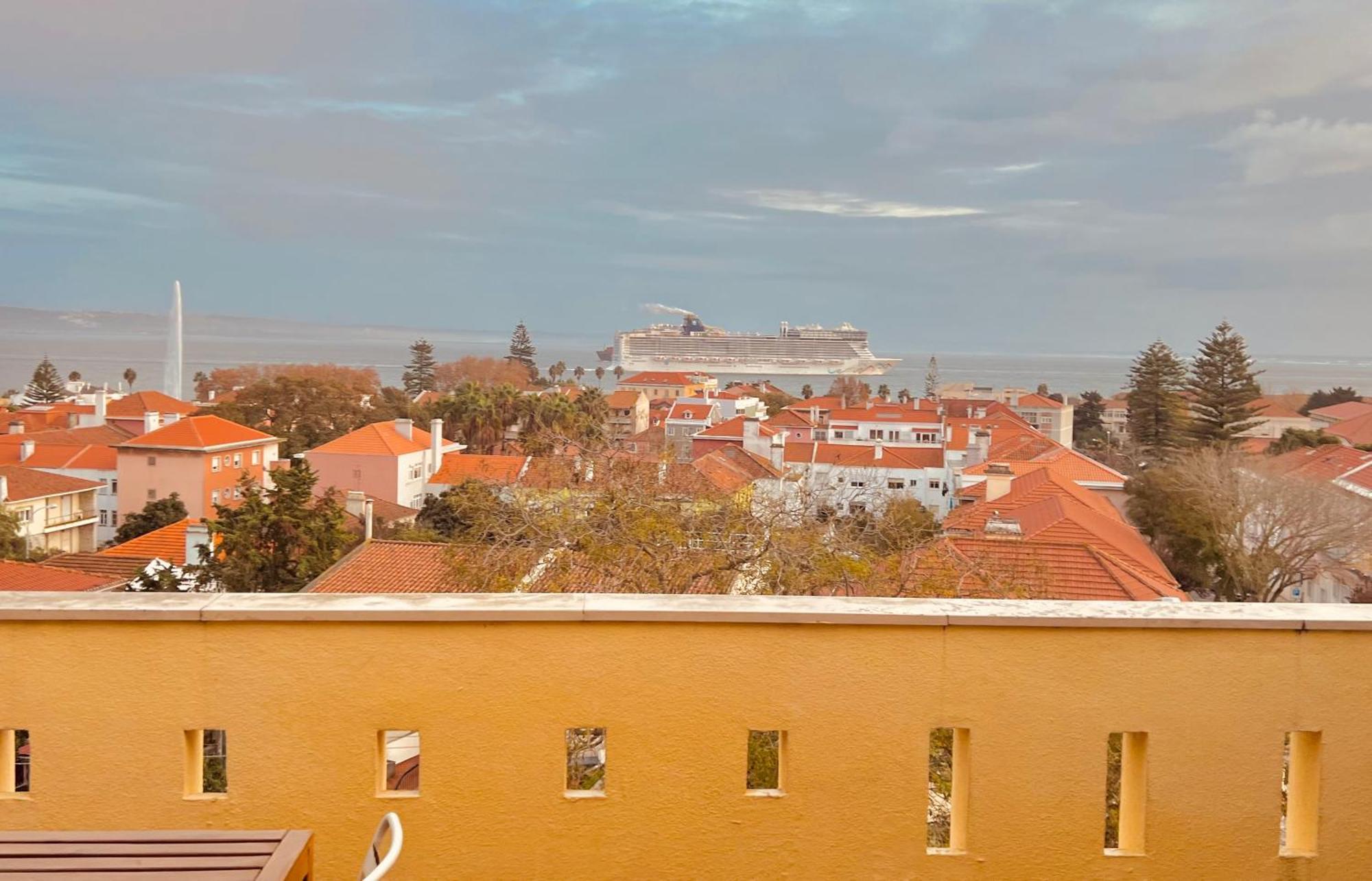 Top Sea View Lisboa - Apartment - 2Rooms ปาโซ ดิ อาร์โคส ภายนอก รูปภาพ